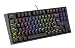 Mechanische Gaming Tastatur QWERTZ TKL 80%, Gateron Yellow Pro, 1000Hz, RGB