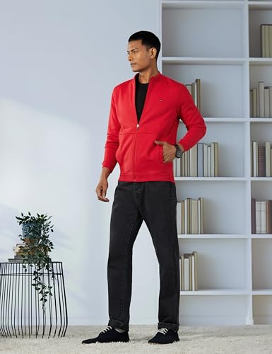 Image of Louis Philippe PolyMen's Cotton Round Neck Sweatshirt