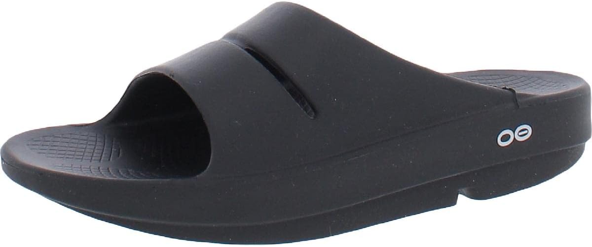 OOFOS Women's OOahh Recovery Slide Sandal - Black