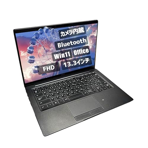 �y�����ςݕi�z�i13.3�C���` Office���ځj Aurora&Stars Dell �m�[�gPC win11 Latitude 7400 i5 ������ �J�������� ����SSD FHD �sOffice 2019/����LAN/Bluetooth/���J�o���[�p