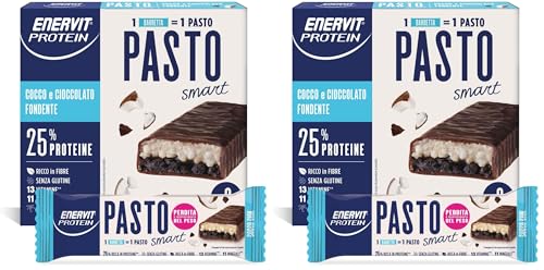 Enervit Protein Pasto Smart Cocco Ciok, Barretta Proteica Sostitutiva del