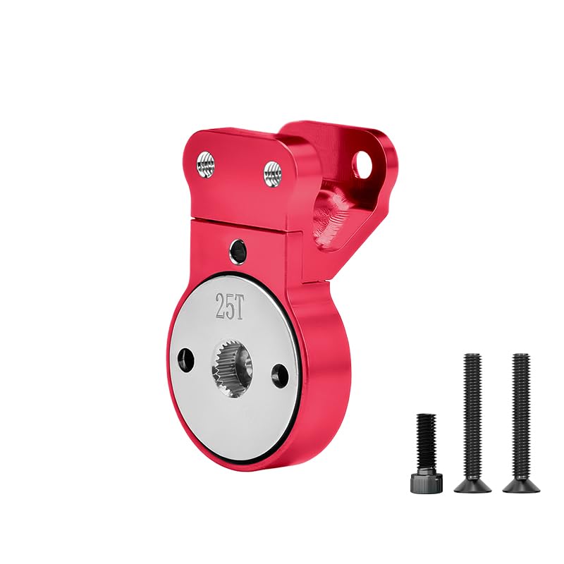 GPM Upgrades Aluminum 7075 Servo Saver Steering 25T W. Built-in Spring for Arrma 1/10 Gorgon 4X...