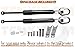 TENKIDOM Pickup Tailgate Assists Compatible with Nissan Frontier EZ D40 Tailgate EZ Down 2005-2021 Shock Lift Supports Rear Gas Dampers Springs Kit No-Drill Bolt-on