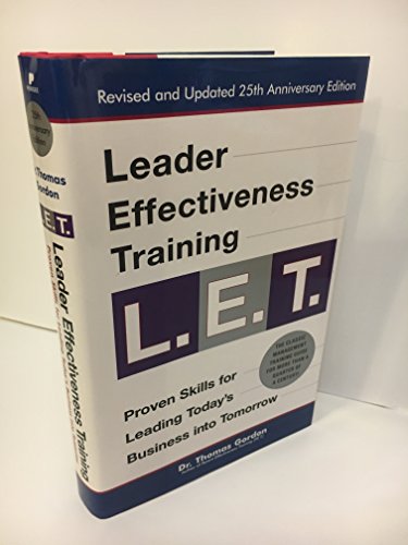 Leader Effectiveness Training (L.E.T.) Revised ... 0399535101 Book Cover
