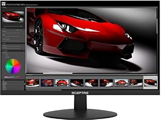 Sceptre E225W-19203R 22" Ultra Thin 75Hz 1080p LED Monitor 2x HDMI VGA Build-in