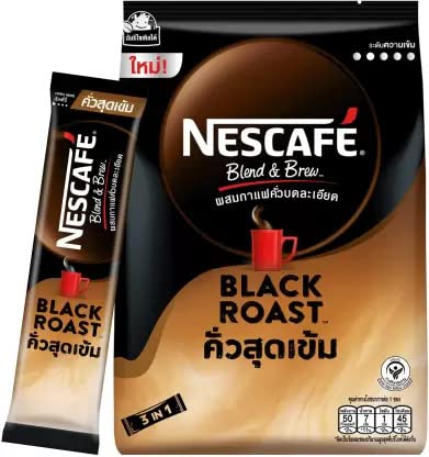 Nescafe Blend & Brew Black Roast Instant Coffee (12.9x27) 329 g