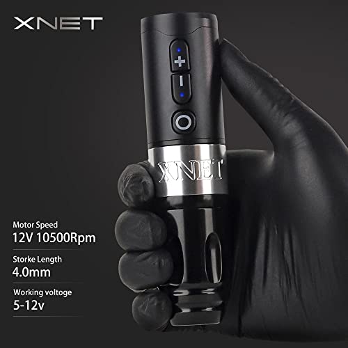 Xnet Soul Pro Rotary Tattoo Machine With Coreless Motor - Wireless Tattoo Machine Cartridge Pen With 1950Mah Battery Power Digital Lcd Display For Professionals And Beginners Tattoo Artists #TOP3