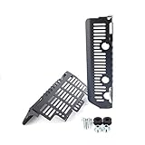 Aluminum Radiator Guards, for SUZUKI DRZ400/ DR-Z400E/ DR-Z400S/ DR-Z400SM, Radiator Grille Cover/Protector (Black)