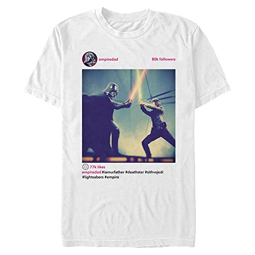 Star Wars Empire Papa T-shirt Homme confortable pour dissimuler les petites imperfections