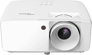 Optoma HZ40HDR Compact Long Throw Laser Home Theater and Gaming Projector, 1080p HD with 4K HDR Input, High Bright, 4000 Lumens, Laser