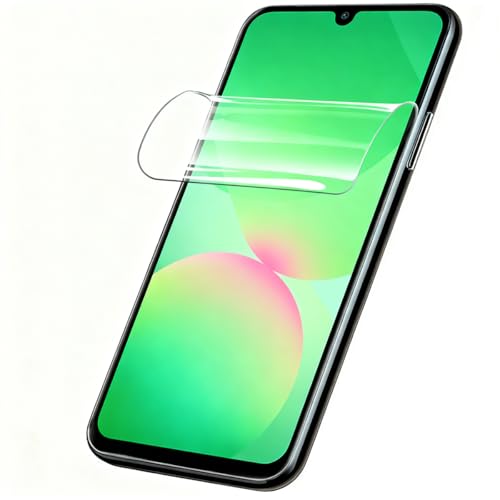 soliocial 2Pack Ultra-Thin Hydrogel Screen Protector For Samsung Galaxy A26, Non-breakable Flexible TPU Transparent Protective Film (Not Tempered Glass)
