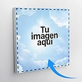 Regalo original YOSTIC Cuadro en Lienzo Personalizado con Tu Foto  con Bastidor (20x30cm, Bordes Impresos)