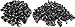 Springfield Leather Company's Gunmetal Small Double Cap Rivets 100pk