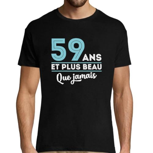 T-shirt homme 59 ans : le cadeau original pour célébrer un papa formidable