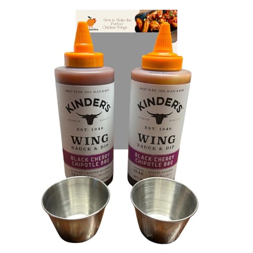 Gourmet Black Cherry Chipotle BBQ Wing Sauce Set