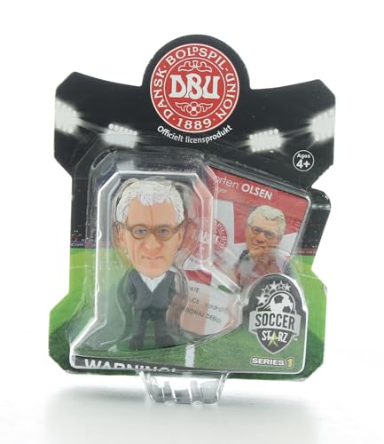 Figurine Soccerstarz Denmark Morten Olsen miniature football Danemark