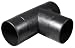 POWERTEC 70107 4-Inch T-Fitting Dust Hose Connector