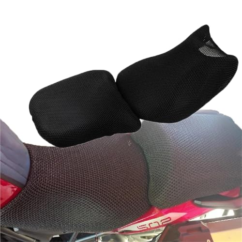Funda de asiento de malla para moto Benelli TRK702X y TRK702 con proteccion transpirable antideslizante