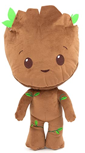 Image of Jay Franco Guardians of the Galaxy Groot Stuffed Pillow Buddy - Super Soft Polyester Microfiber, 14 inch (Official Marvel Product)