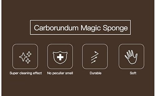 Dr.wow 6Pcs/Lot Magic Cleaning Sponge Carborundum Sponge Brush Household Cleaning Tools Eraser Nano Sponge Washing Kitchen Tool Emery Cleaner 3.94 * 2.76 * 0.98In #TOP7