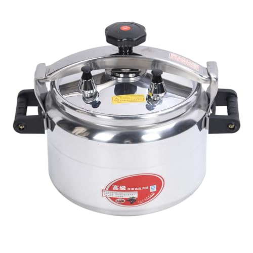 Yctze 15L Aluminum Alloy Pressure Cooker with Double Lock - Leakproof Design for Gas and Induction, Convenient Lid - Image 6