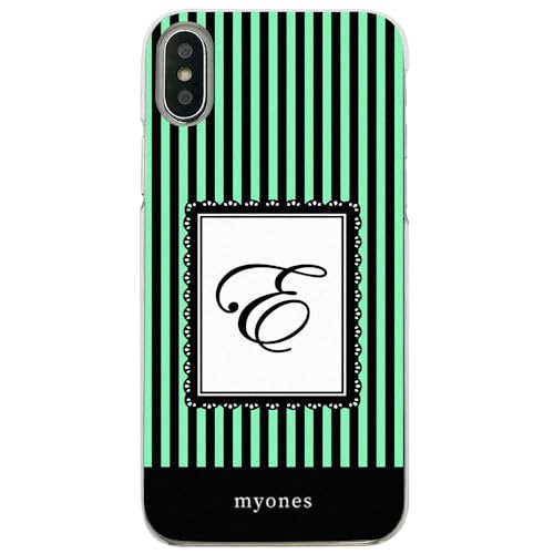 arrows Alpha F-51F �P�[�X(�X�g���C�v�J���[:�O���[�� �C�j�V����:E) �J�o�[ myones �N���A�P�[�X �X�}�z�P�[�X �{�[�_�[ �X�g���C�v �C�j�V���� �A���t�@�x�b�g �c�^ �n�[�h ���킢�� ������� sslink