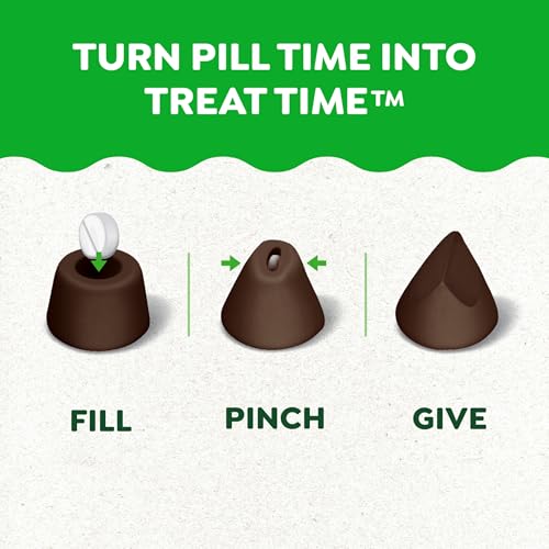 greenies pill pockets for dogs small size soft dog treats hickory smoke flavor 32 oz pouch 30 treats