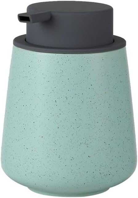 Soap Dispenser Beautiful Striped Ceramic Soap Dispenser Lotion Bottle Shower Gel Hand Soap Dispensing Bottles Perfect for Bathrooms and Kitchens Bathroom Soap Dispensers(C)