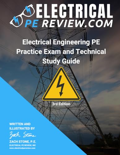 Electrical Engineering PE Practice Exam and Technical Study Guide