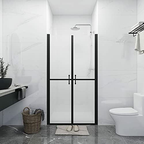 Camerina Puerta de Ducha ESG Esmerilado (68-71) x190 cm Mampara Ducha Plegable