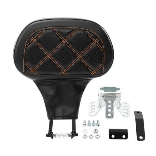 Dossier coussin de repos conducteur moto de finition premium pour CVO