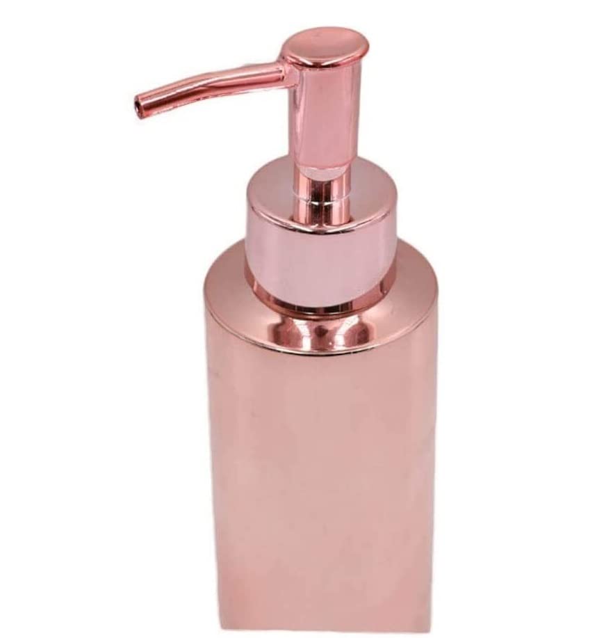 Soap Dispenser Lotion Dispenser Shower Dispenser Rose Gold Soap Dispenser Bathroom Hotel Kitchen Soap Liquid Shower Gel Shampoo Water Bottle Soap Liquid Bottle Liquid Dispenser Lotion Bottle