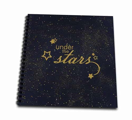 Typographie étoiles illustration Dessin livre Nuit 8x20,3cm