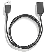 Bracelet Watch Charger, 1 Meter Long Wristband Charger, Portable USB Charging Cable Rubber TPE So...