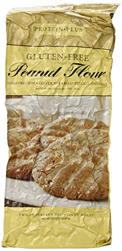 Protein Plus, Roasted All Natural Peanut Flour, 32 oz (907 g), 2 Pack