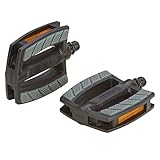 Prophete Fahrradpedale, E-Bike Pedale, auch für City- und Trekkingfahrräder geeignet, Farbe schwarz