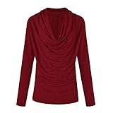 Schlank Blusen und Tublusen Damen Blusen Basic V-Ausschnitt Top Horn Hülse Hemd Chiffon Damen Blusen V-Ausschnitt Streifen Langarmshirts Blusen Kariertes Hemd Oberteile Damen Sommer T-Shirt Kurzarm Rundhalsausschnitt Spitze Tunika Tops Lässige Oberteil Bluse Shirt Frauen beiläufiges mit Blumen Bedrucktes Knopf-T-Shirt Chiffon Unregelmäßige Rand Spitzen Bluse Damen Bluse Chiffon Langarm Oberteile Elegante Mode