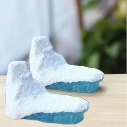 Image of Jinshining 2Pcs Iceberg Model Realistic Arctic Miniature Iceberg 3D Model Polar Bear Christmas Decorations Cake Decoration Craft Home Decoration Cake and Cupcake Toppers Icing and Decorations Cooking