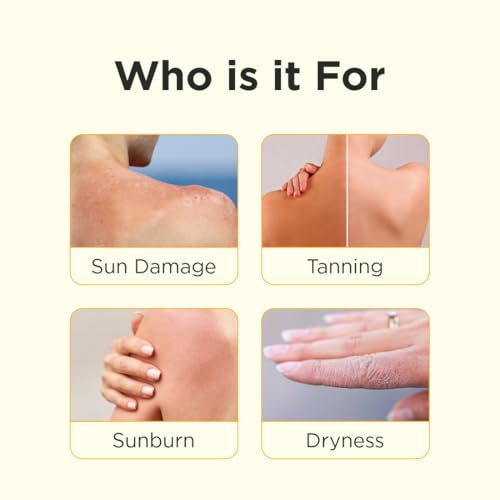 Image of Sunscreen Body Lotion For All Skin Type with SPF 50 PA++++ Broad Spectrum UVA & UVB Protection, No White Cast, Enriched with Carrot Seed & Raspberry - Body Sunscreen Lotion 200ml