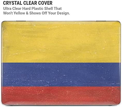 Skinit Case + Skin Compatible with MacBook Air 13in M1 (2021) Originally Designed Colombia Flag Distressed Design