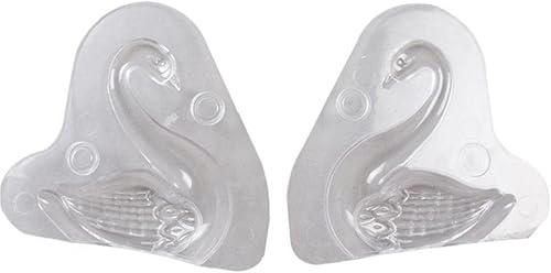 Miniatura 3 de Froiny Molde de chocolate de cisne, de policarbonato, de gelatina, de caramelo, para hornear, herramientas para hacer pasteles