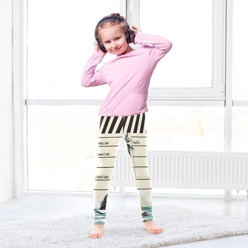 Bolaz Toddler Girls Leggings Printed Yoga Pants Leggings Storyboard for Kids4