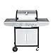 Justus 1303 04 Ares 3 SU Gasgrill, Edelstahl, 122 x 57 x 112 cm