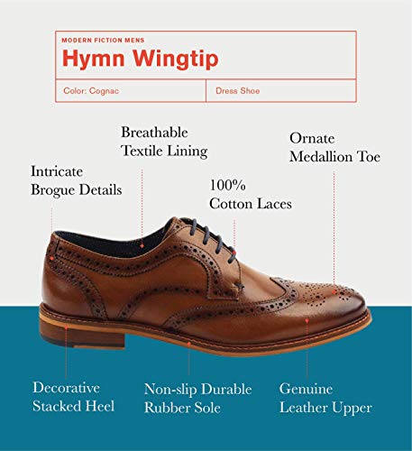 Modern Fiction - Tan Leather Derby Shoes The Moon Tan Leather Derby Men Shoe — Dress Shoes | VINCI  main image 4