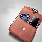 Simpeak Mini USB Desk Fan Cooling Quiet Portable Blue USB Powered ONLY (No Battery), 3 Speed Setting 360° Adjustable Swivel for Home and Travel - Image 7