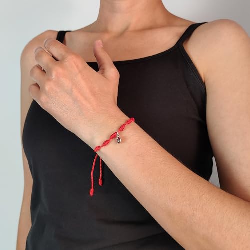 Pulsera escapulario Virgen del Carmen y Sagrado Corazón