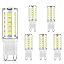CHEERBEE G9 LED Bulbs Warm White 2700K, 3W G9 LED Light Bulb, 28W 33W ...