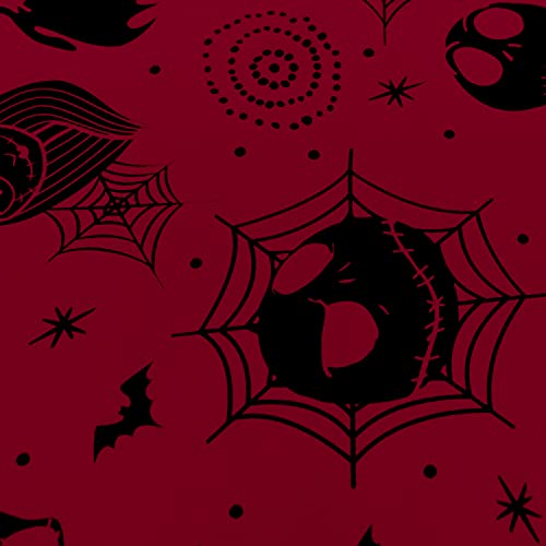 Hiasan Halloween Tablecloth Rectangle - Waterproof Washable Fabric Table Cloth For Dining Party, 60 X 84 Inch, Burgundy #TOP1