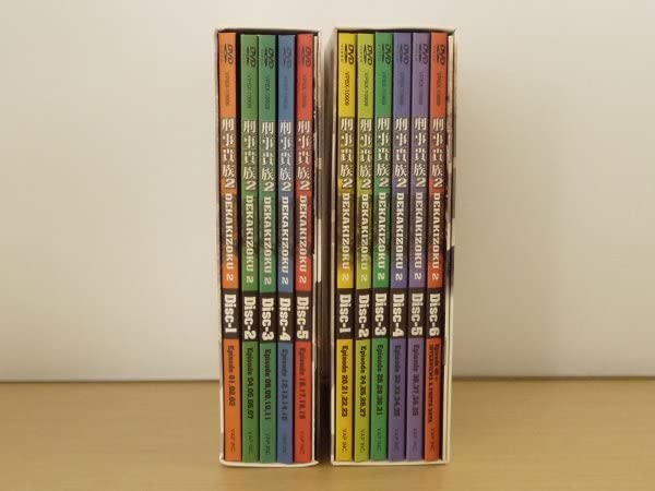 Amazon.co.jp: 刑事貴族 2 DVD-BOX I＆II セット本編ディスク11枚/封入