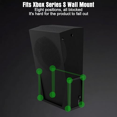 Support mural pour Xbox Series S kit de fixation murale avec range manette - 3